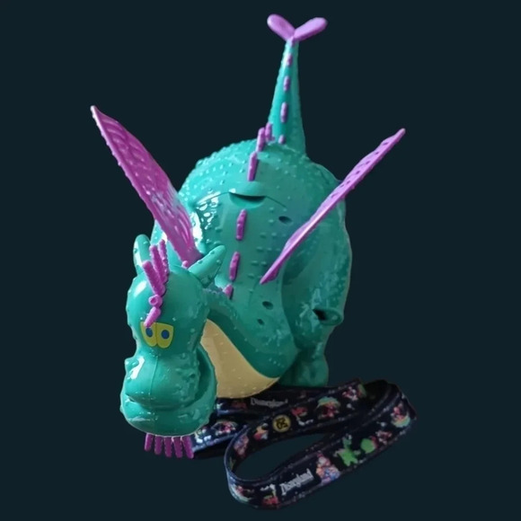 Disney 50th main street electrical parade dragon elliot popcorn bucket - Picture 10 of 15